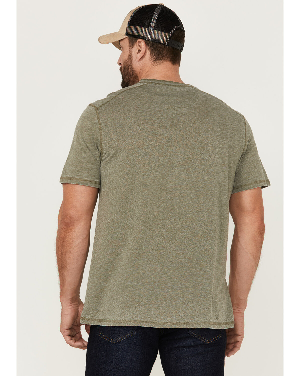 Image #4 - Flag & Anthem Men's Chatham Slub Burnout Henley T-Shirt, , hi-res