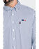 Image #4 - Cinch Men's FR Lightweight Vertical Striped Long Sleeve Work Shirt , , hi-res