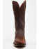 Image #4 - El Dorado Men's Sammy Western Boots - Round Toe, Cognac, hi-res