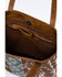 Image #7 - Shyanne Women's Bryndle Aztec Panel Leather Tote Bag, Tan, hi-res