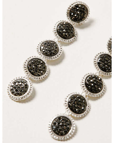 Image #2 - Shyanne Women's The Bandita Multi Dot Earrings, Black, hi-res