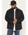 Image #1 - Hawx Men's Harvester Plaid Print Quilted Snap Jacket, Charcoal, hi-res