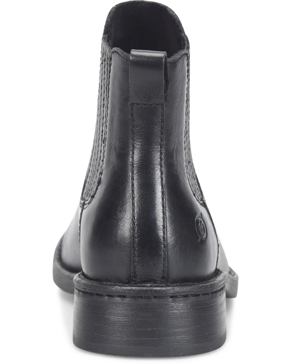 Image #6 - Born Women's Cici Chelsea Booties - Round Toe, Black, hi-res