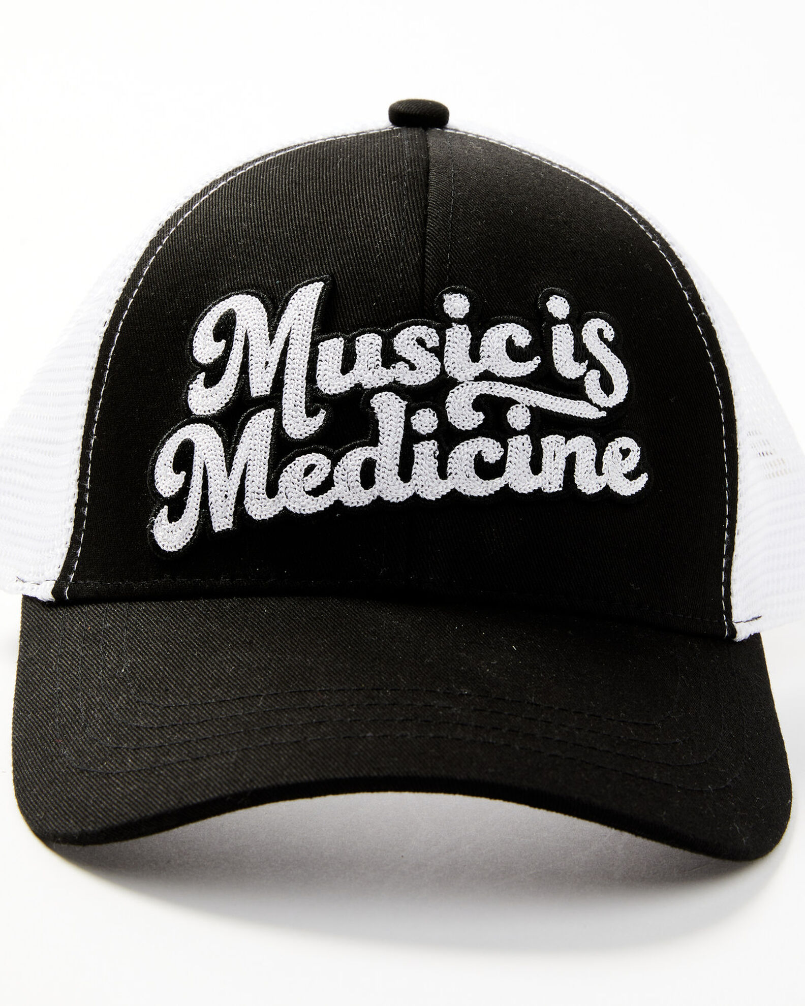 Idyllwind Women s Music Is Medicine Embroidered Mesh Back Ball Cap Boot Barn