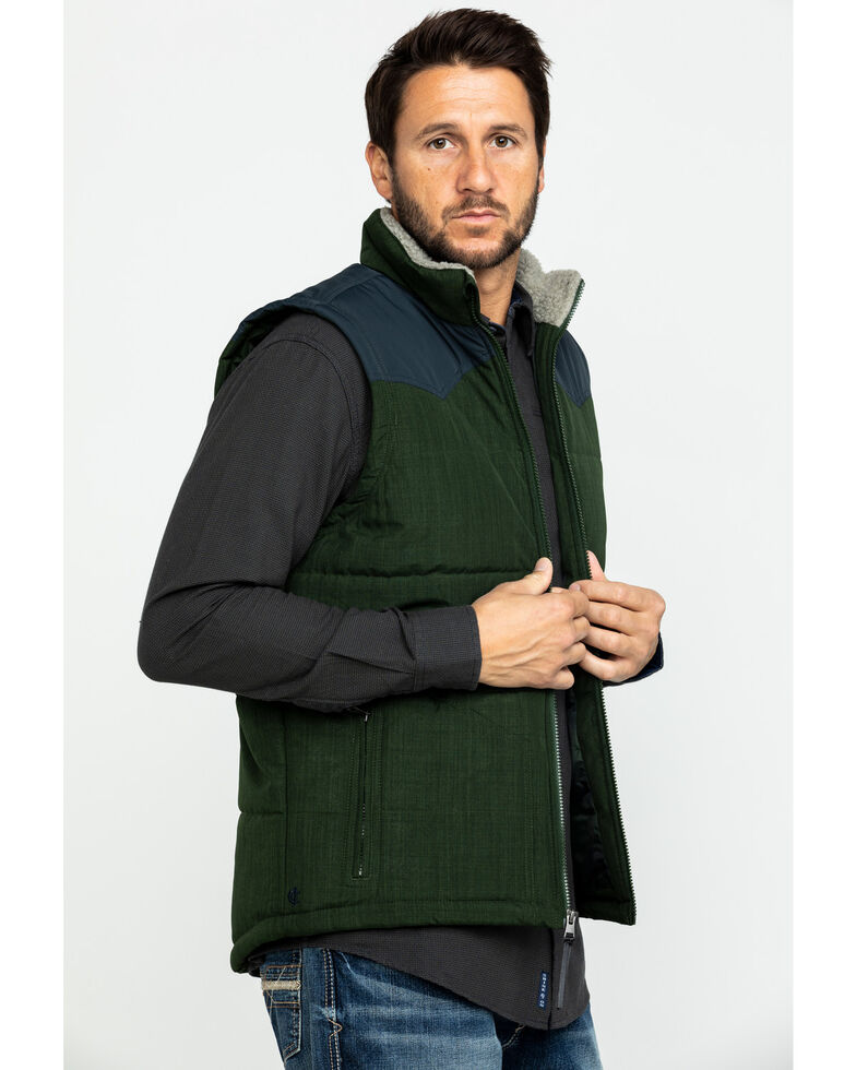 Cody James Core Men's Southerner Two Tone Puffer Vest | Boot Barn