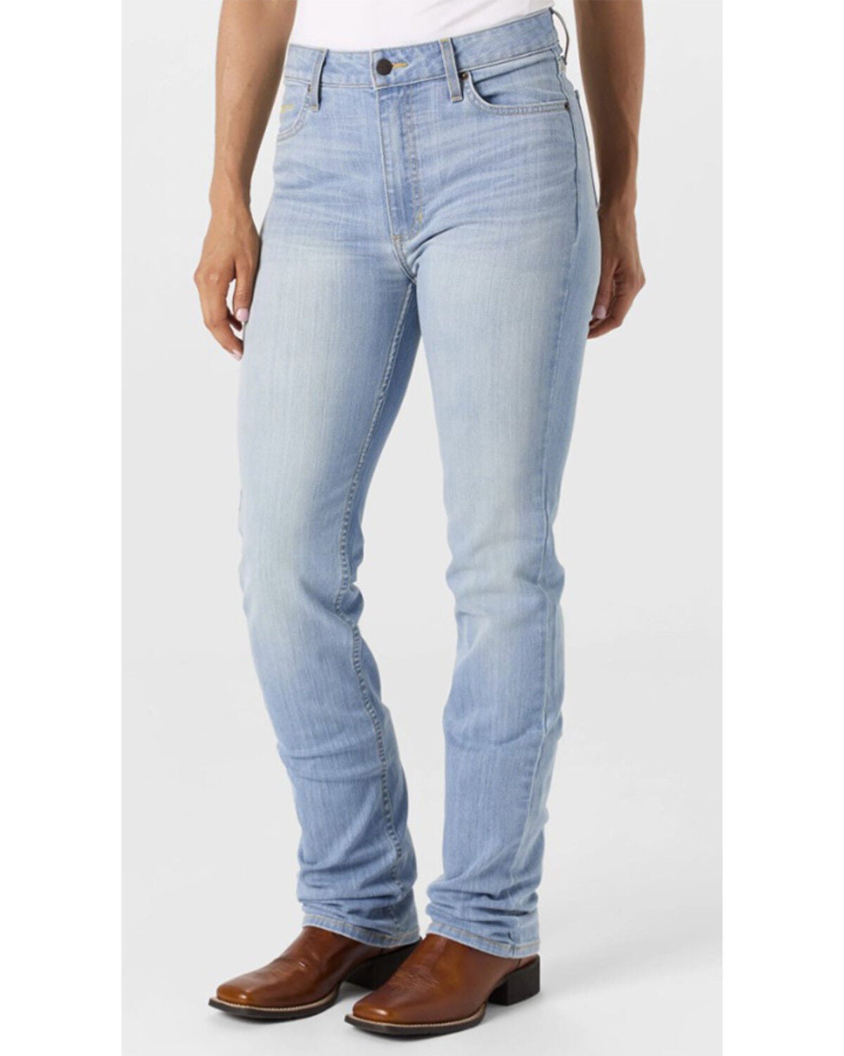 Kimes Ranch Women's Sarah Light Wash High Rise Slim Bootcut Jeans, Light Wash, hi-res