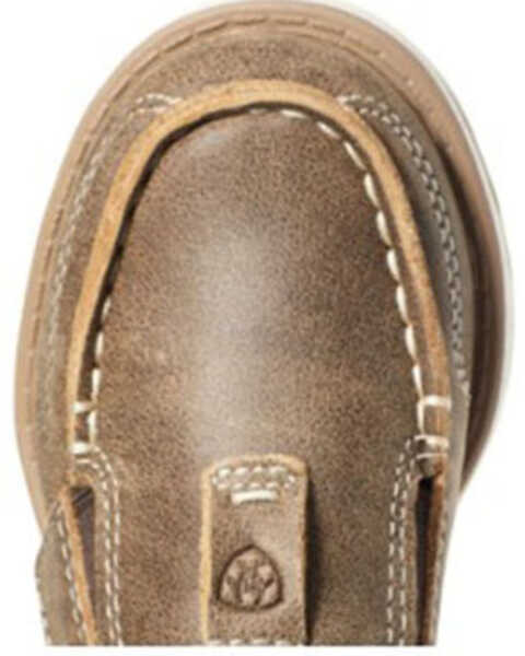 Image #4 - Ariat Boys' Anthem Western Boots - Broad Square Toe, Brown, hi-res