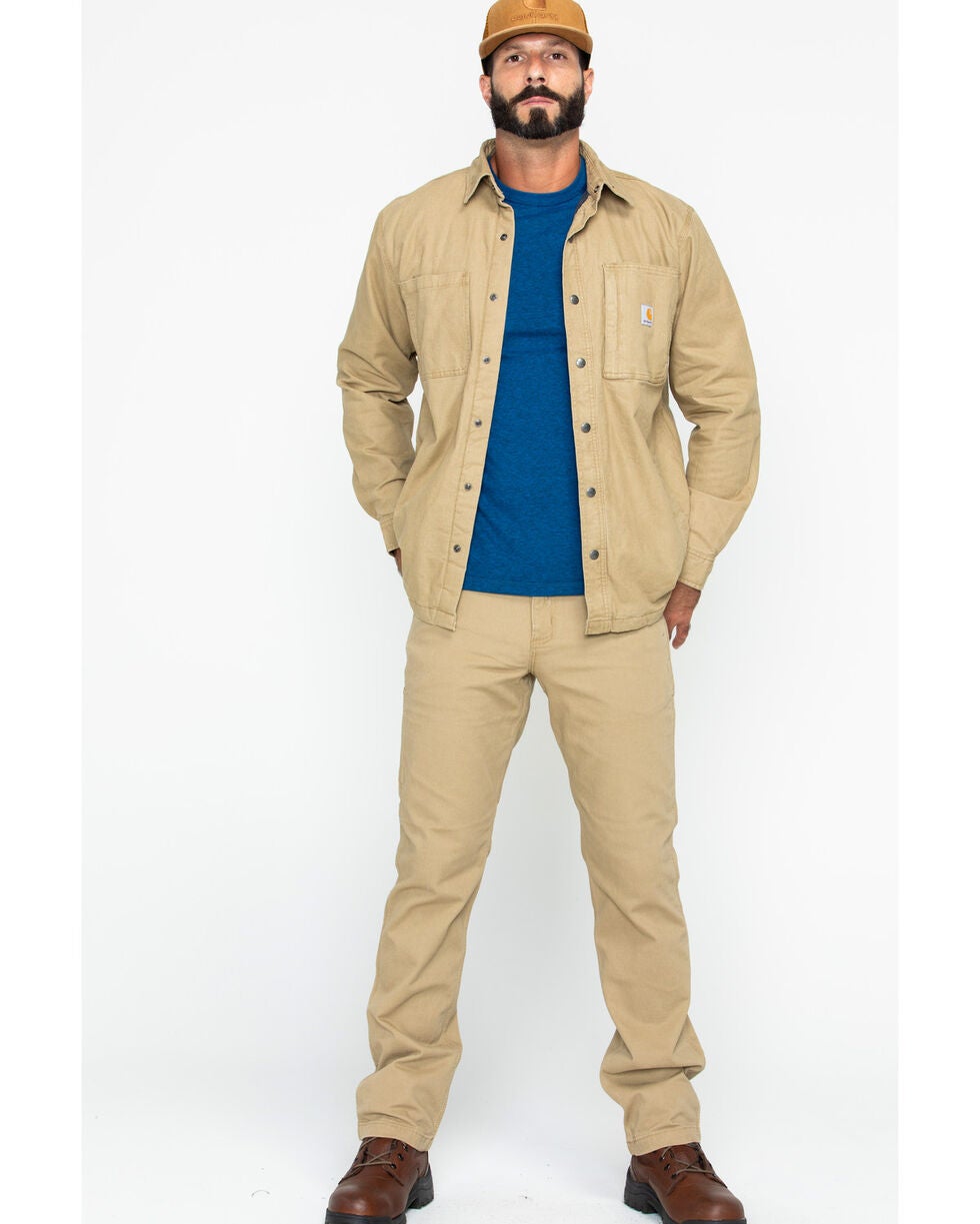 Carhartt Men's Big & Tall Rugged Flex Rigby Shirt Jacket