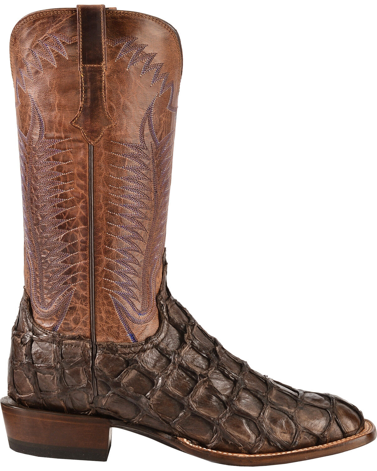 lucchese square toe boots
