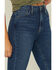 Image #2 - Just Black Denim Women's Denim Dark Wash Kick Flare Jeans, Dark Wash, hi-res