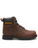 Image #2 - CAT Men's Second Shift Work Boots, Dark Brown, hi-res