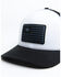 Image #2 - Okie Men's Billy Rubber Flag Logo Patch Mesh-Back Ball Cap - White & Black, White, hi-res