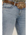 Image #2 - Wrangler Retro Women's Dillon Light Wash Mid Rise Mae Stretch Bootcut Jeans, Light Wash, hi-res