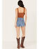 Image #3 - Rolla's Women's Medium Wash High Rise Denim Shorts, , hi-res