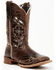 Image #1 - Laredo Women's Underlay Performance Western Boots - Broad Square Toe, Chocolate, hi-res