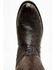 Image #6 - Cody James Black 1978® Men's Carmen Exotic Full-Quill Ostrich Roper Boots - Round Toe, Chocolate, hi-res