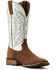 Image #1 - Ariat Men's Ricochet Western Boots - Broad Square Toe, Brown, hi-res