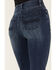 Idyllwind Women's Somerhill Outlaw High Rise Bootcut Button Fly Stretch Denim Jeans, Dark Medium Wash, hi-res