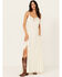 Image #2 - Idyllwind Women's Wyn Maxi Lace Slip Dress, Ivory, hi-res