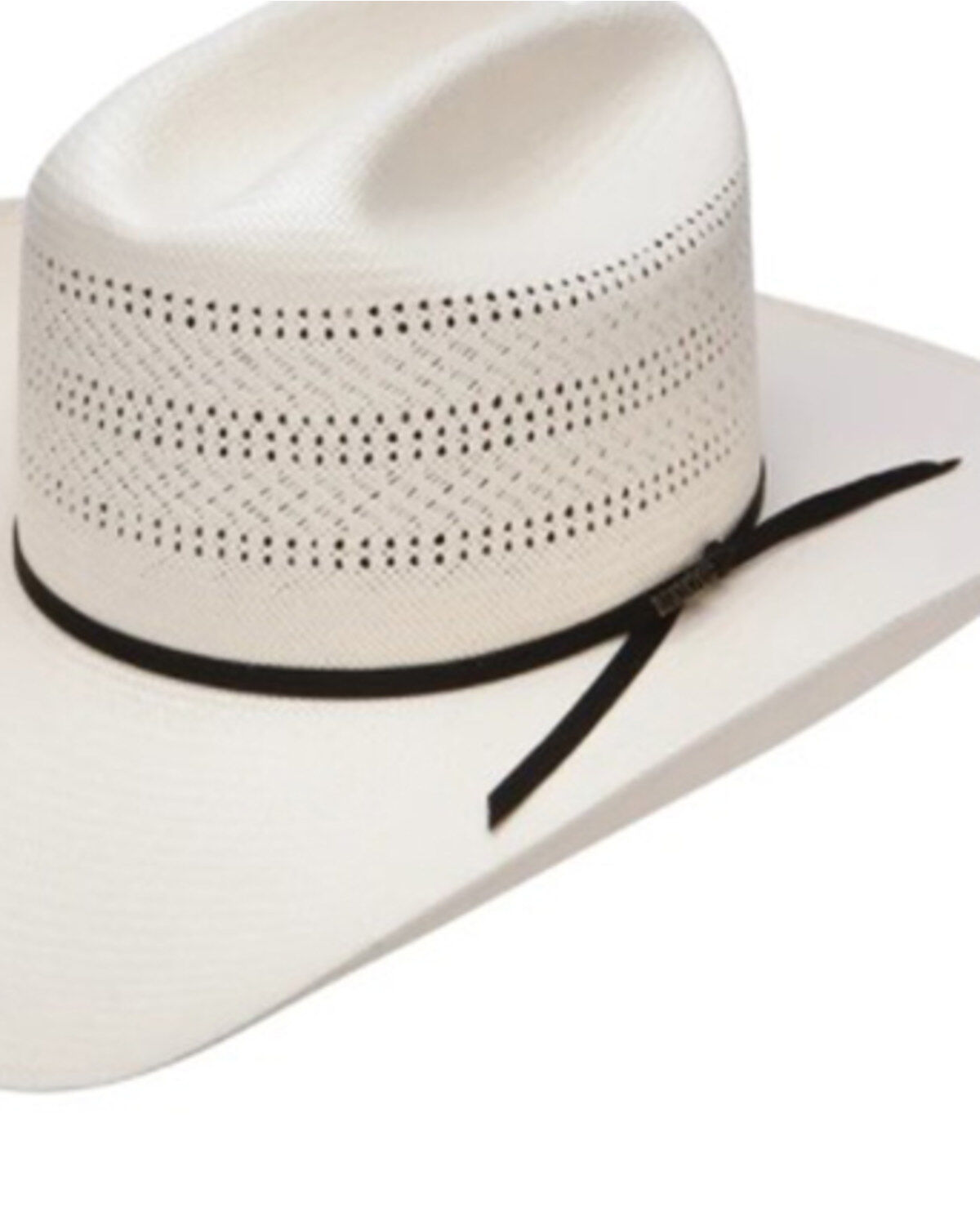 Image #1 - Resistol 20X Natural Chase Shantung Straw Western Hat, Natural, hi-res
