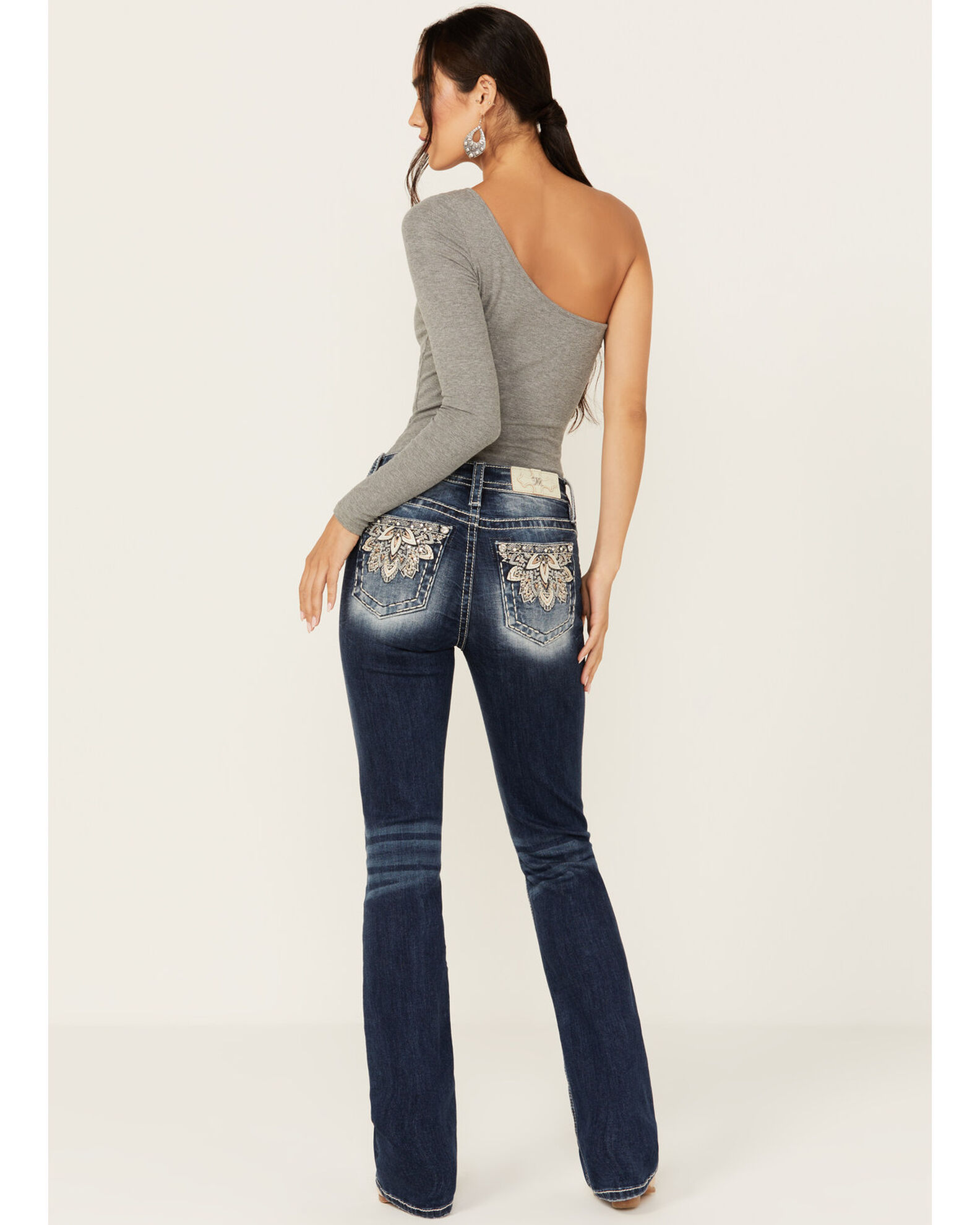 Boot barn top miss me jeans