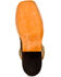 Horse Power Boys' Anderson Crocodile Print Western Boots - Square Toe, Chocolate, hi-res