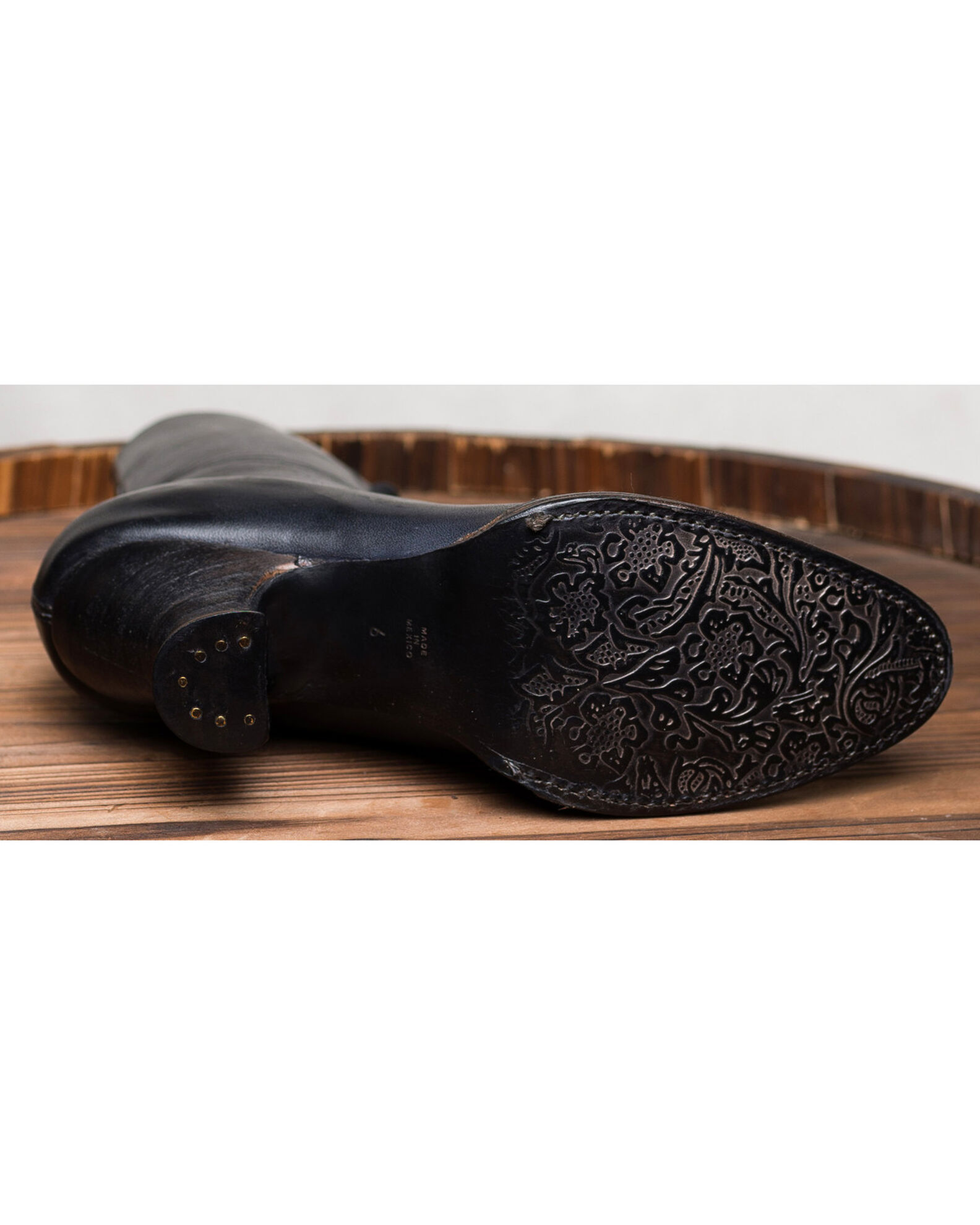 Oak Tree Farms Mirabelle Black Boots Medium Toe Boot Barn