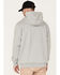 Hawx Men's Full Zip Quilted Water Repellent Hooded Jacket, Light Grey, hi-res