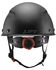 Image #4 - Lift Safety DAX Cap Style Carbon Matte Hard Hat, Charcoal, hi-res