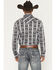 Image #4 - Rock & Roll Denim Men's Southwestern Print Long Snap Stretch Western Shirt, Black, hi-res