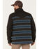 Image #4 - Powder River Outfitters Men's Serape Stripe Print Wool Snap Jacket, , hi-res