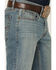 Image #2 - Cody James Men's Bozeman Wash Duke Relaxed Bootcut Stretch Denim Jeans, Medium Wash, hi-res