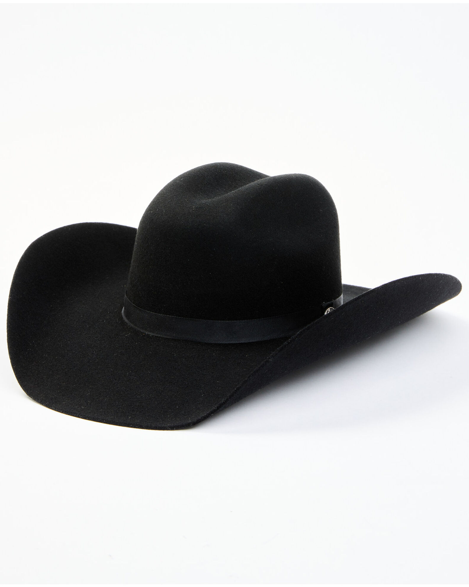 Cody James Men s 3X Black 6 Line Band Wool Felt Western Hat Boot