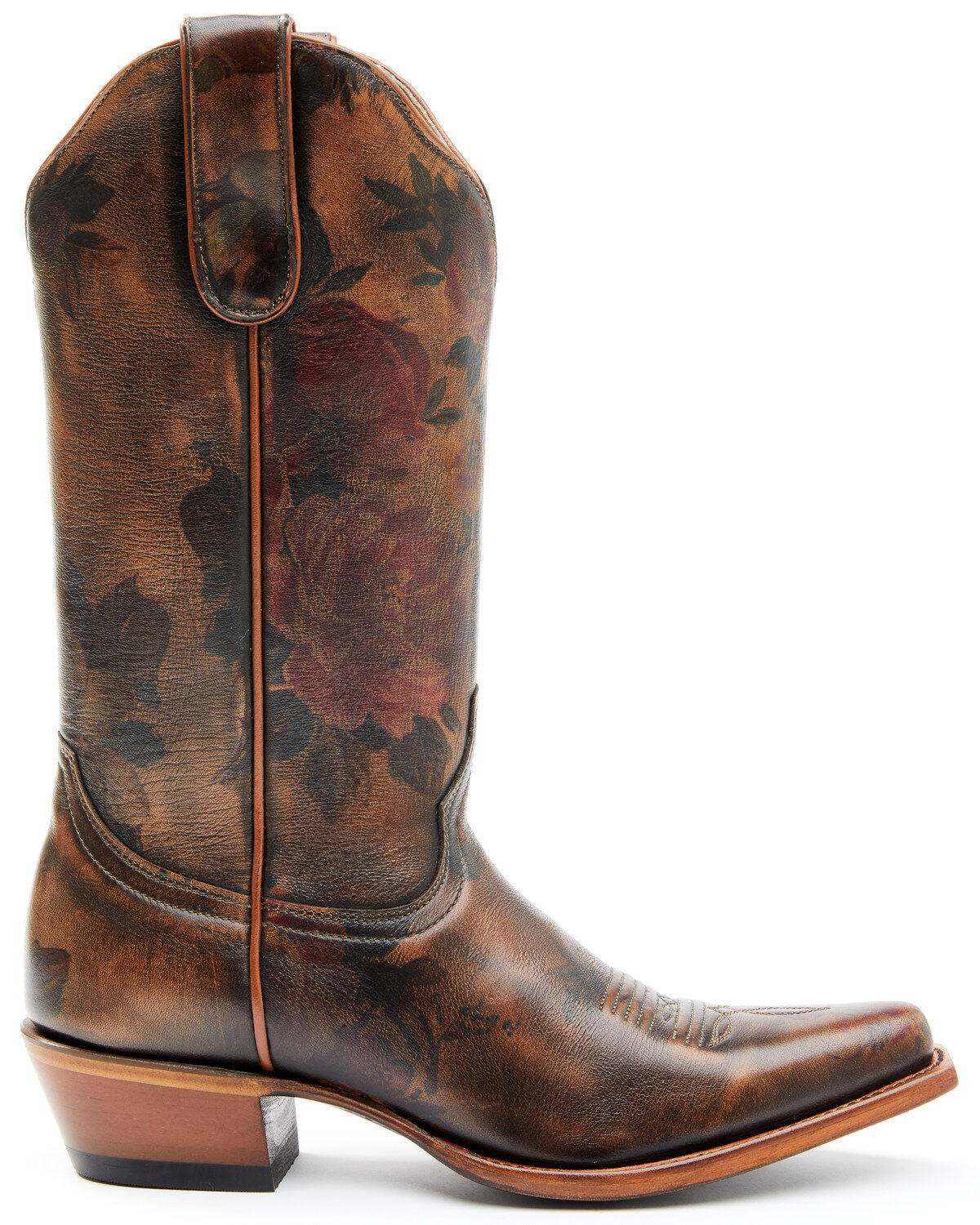 Image #2 - Shyanne Women's Olive Western Boots - Snip Toe, , hi-res
