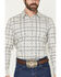 Image #3 - Gibson Trading Co Men's Initiate Medallion Print Long Sleeve Button-Down Western Shirt, White, hi-res