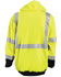 OccuNomix Men's FR Hi-Vis Extended Zip-Front Hooded Work Jacket , Yellow, hi-res