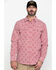 Image #1 - Cody James Men's FR Geo Print Long Sleeve Work Shirt - Tall, , hi-res