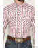 Image #3 - Wrangler Men's 20X Plaid Print Long Sleeve Button-Down Stretch Western Shirt, Wine, hi-res