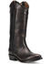Image #1 - Frye Women's Billy Daisy Pull-On Western Boots - Round Toe, Black, hi-res