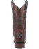 Laredo Women's Gillyann Western Boots - Broad Square Toe, Dark Brown, hi-res