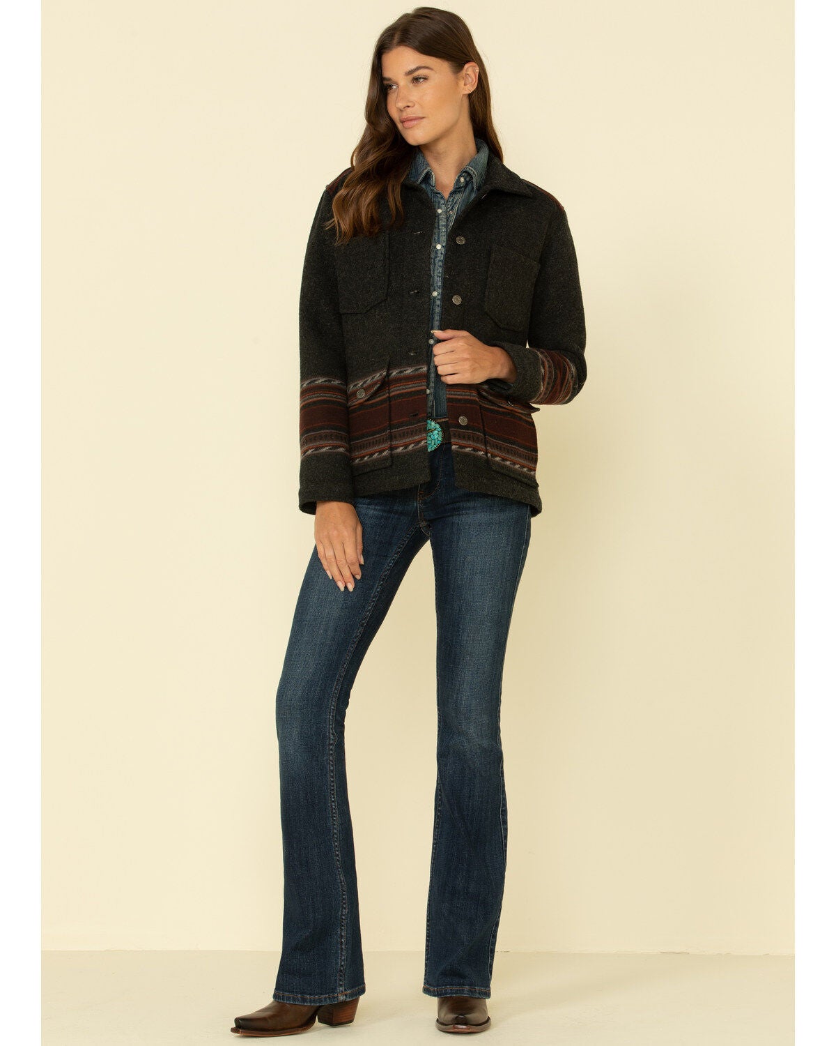 pendleton western horizons coat