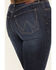 Image #4 - Wrangler Women's Madilyn Dark Wash Bespoke High Rise Flare Stretch Denim Jeans, Dark Wash, hi-res