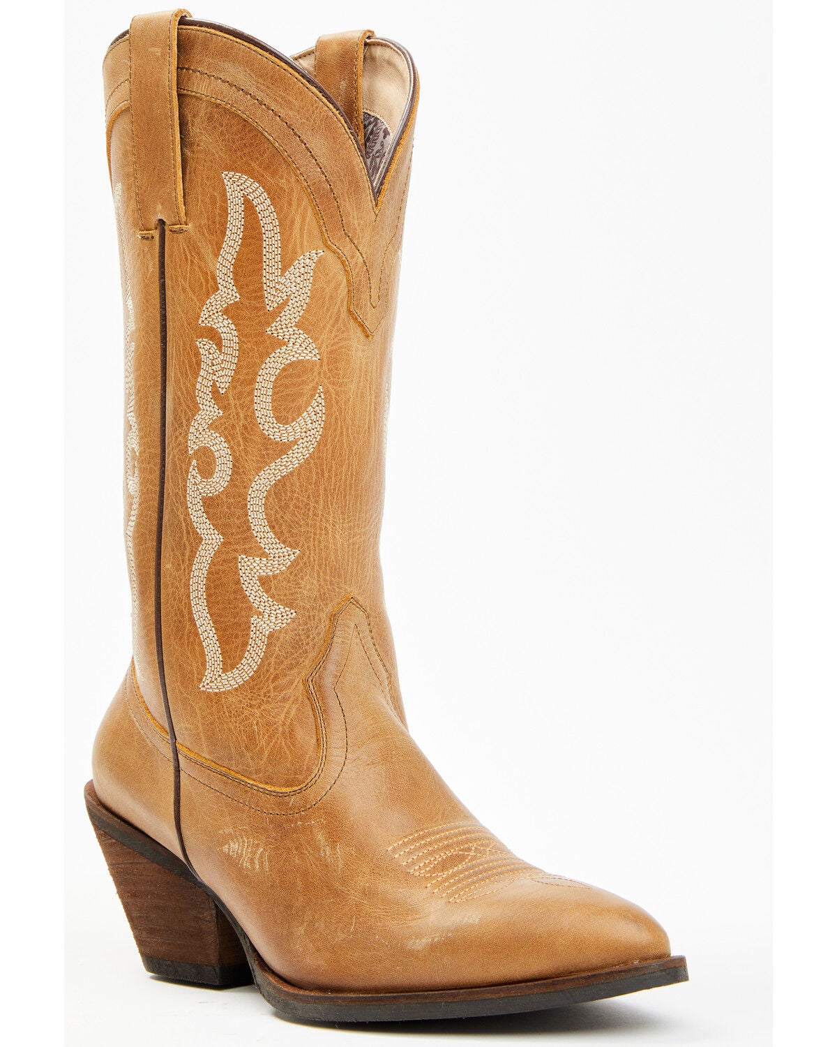 Shyanne Women's Dolly Western Boots - Snip Toe, Tan, hi-res