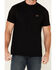 Wrangler Men's Riggs Short Sleeve Pocket T-Shirt, Black, hi-res
