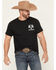 Image #2 - Buckwear Men's Ram Camo Logo Short Sleeve Graphic T-Shirt, Black, hi-res