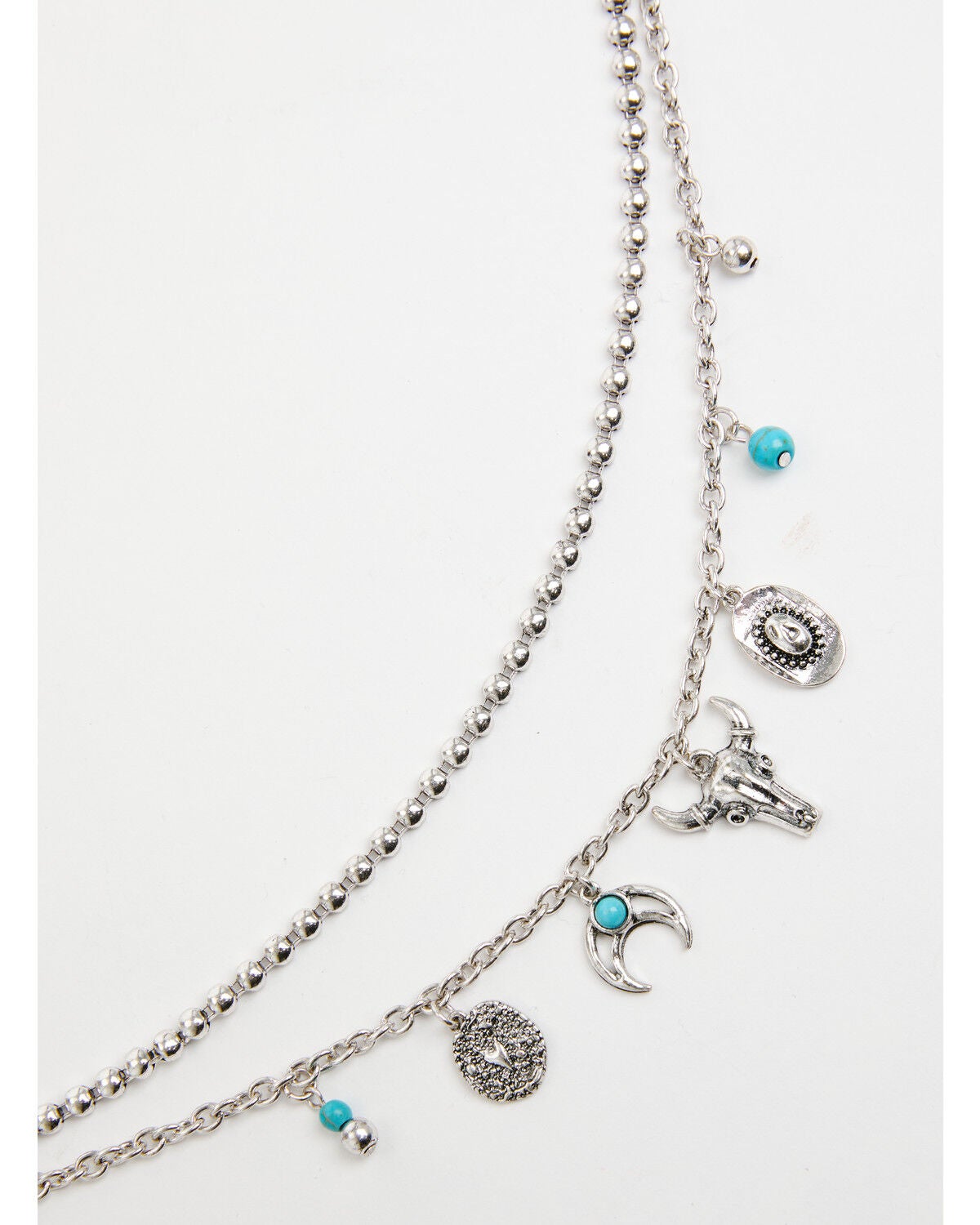 Image #2 - Shyanne Women's Charmed Boot Bracelet, Silver, hi-res