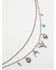 Image #2 - Shyanne Women's Charmed Boot Bracelet, Silver, hi-res
