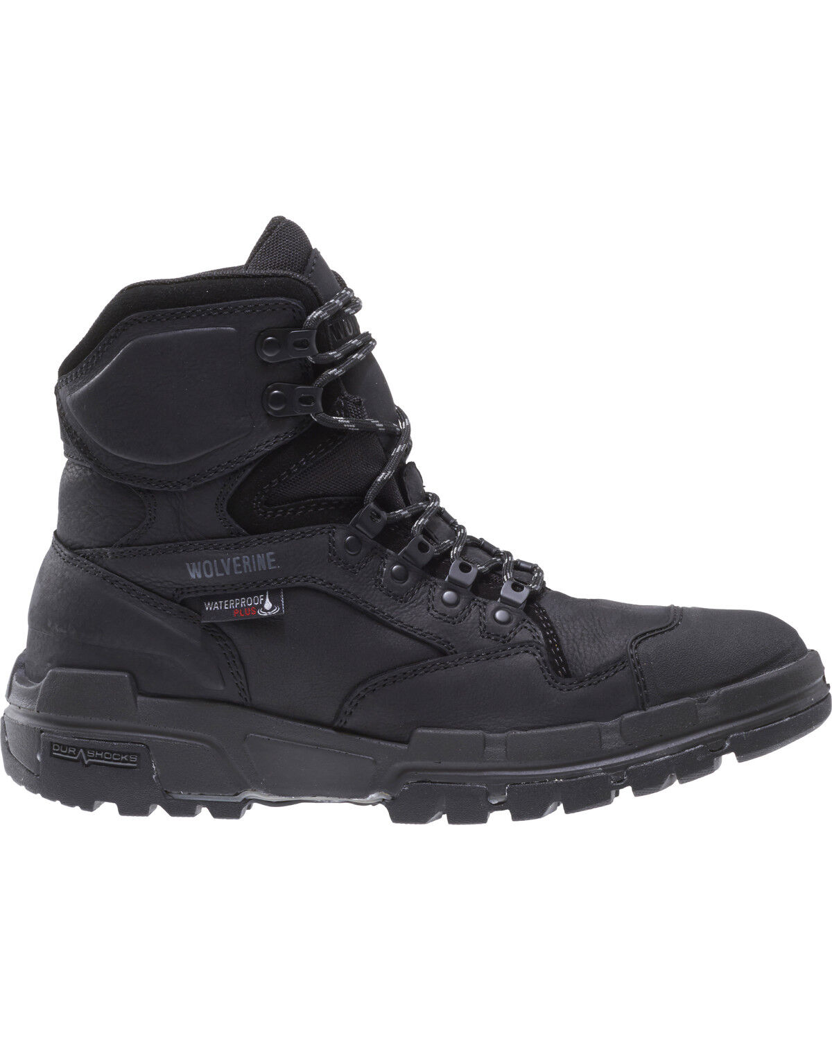 Image #2 - Wolverine Men's Black Legend Durashocks CarbonMax 6" Work Boots - Safety Toe, Black, hi-res