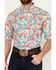 Image #3 - Ariat Men's Dillan Hawaiian Floral Print Short Sleeve Button-Down Western Shirt, , hi-res