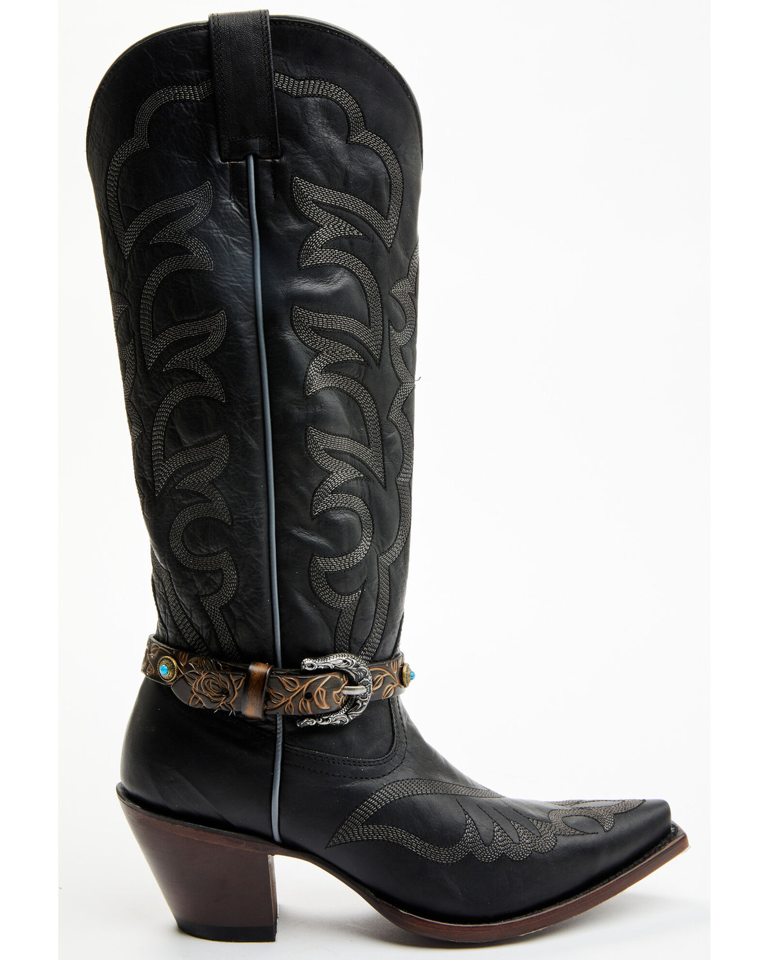 Boot Barn Women s Concho Tooled Strap Boot Jewelry Boot Barn